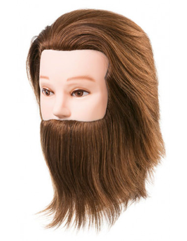 Maniquí pelo natural caballero con barba Eurostil