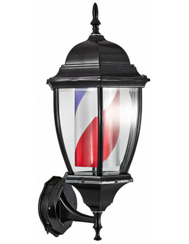 Polo Barber negro farol 12w Eurostil