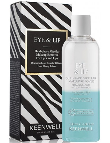 Eye & Lips makeup remover bifásico Animal Instinct Keenwell