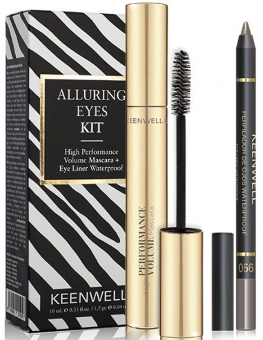 Alluring eyes kit (máscara volumen + kajal 56 ) Animal Instinct Keenwell