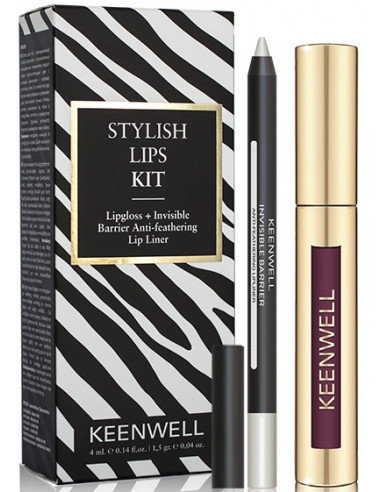 Stylish Lips Kit (gloss 65 + perf barrier) Animal Instinct Keenwell