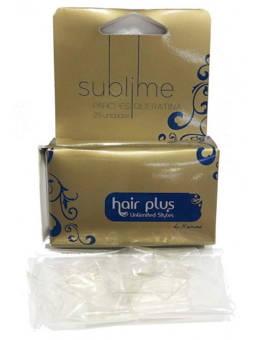 Sublime parches de queratina 25 unidades Hair Plus by Natura