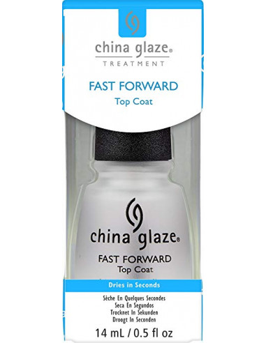 Fast Forward top coat China Glaze