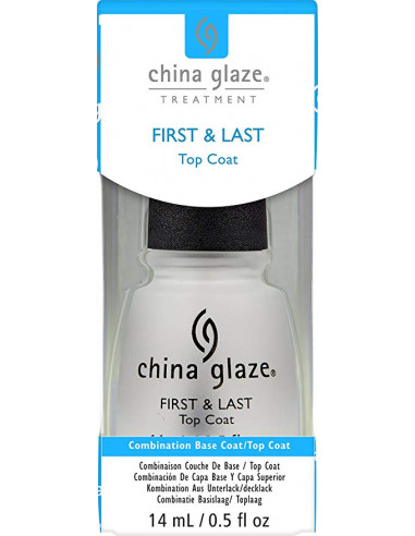 Base y top coat first & last China Glaze