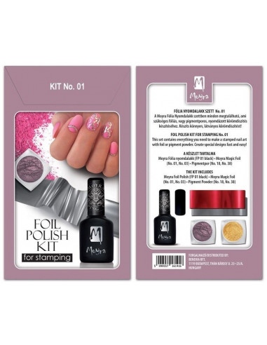 Kit stamping con foil 01 Moyra