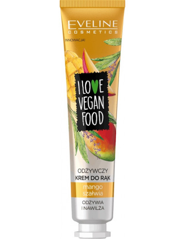 Crema de manos nutritiva mango Vegan Food Eveline