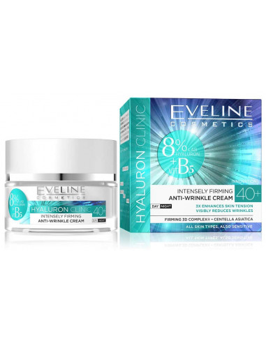 Crema Hyaluron Clinic B5 40+ reafirmante Eveline