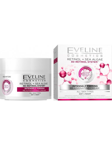 Crema reafirmante retinol 3D Eveline