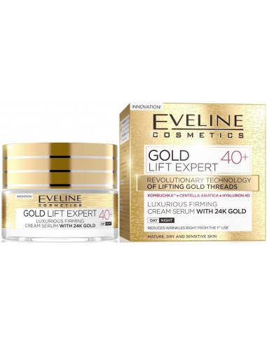 Crema Gold Lift reafirmante Expert 40+ Eveline