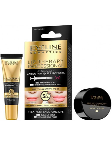 Tratamiento 2 pasos voluminizador labios Lip Therapy Eveline