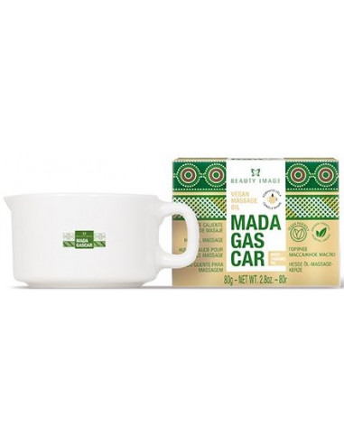 Vela aceite masaje vegana eco Madagascar TermoWax