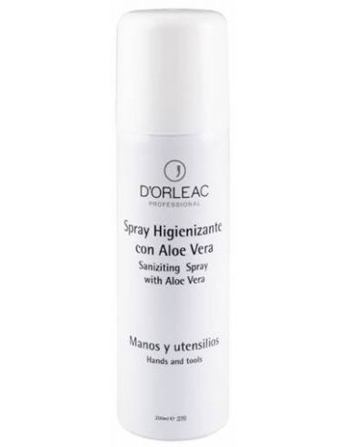 Spray higienizante manos y utensilios con aloe vera DOrleac