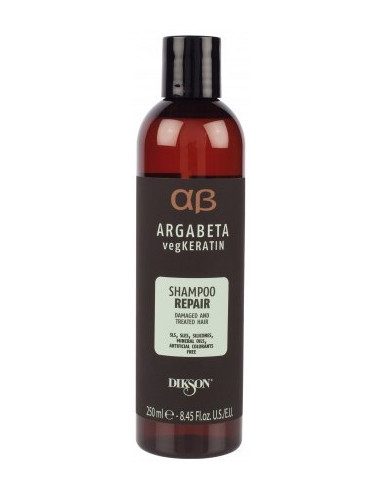 Champú reparador VegKeratin ArgaBeta Dikson