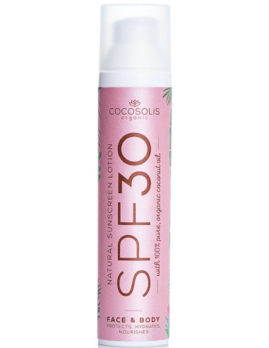 Loción protector solar SPF 30 Cocosolis