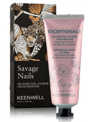 Quitaesmalte en crema Exceptionails Savage  Keenwell