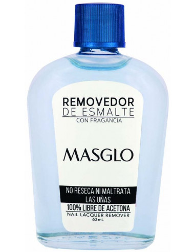 Removedor de esmalte sin acetona Masglo