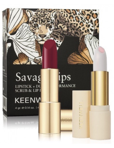 Pack barra de labios 51 + exfoliante y bálsamo Savage Keenwell