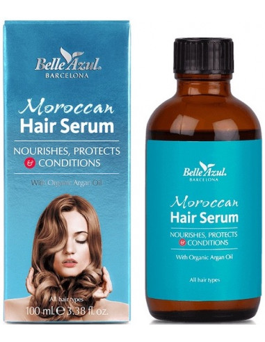 Serum capilar Moroccan Hair Serum Belle Azul