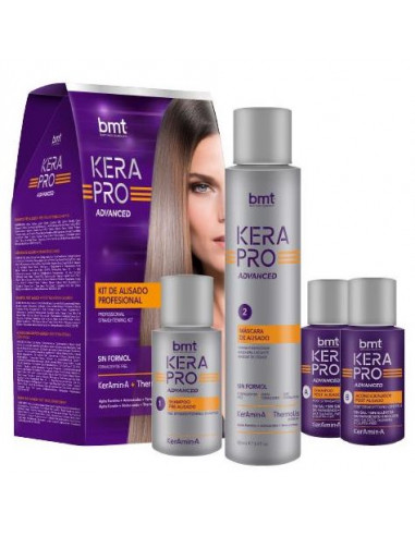 Kit de alisado monodosis Kerapro Advanced