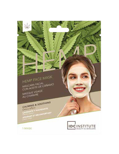 Mascarilla facial cáñamo Hemp Mask IDC