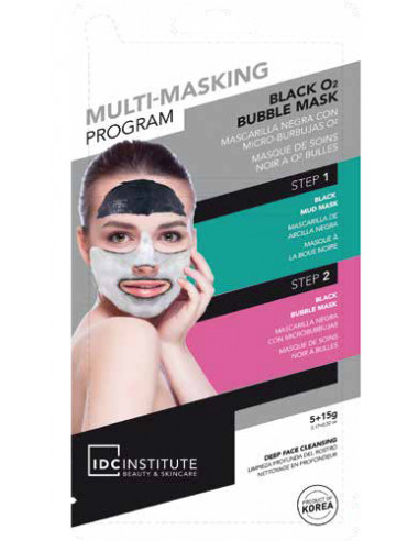 Korean Multimasking Black O2 IDC