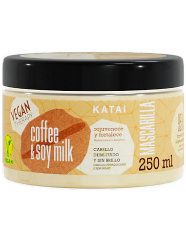 Mascarilla Vegan café y soja Katai