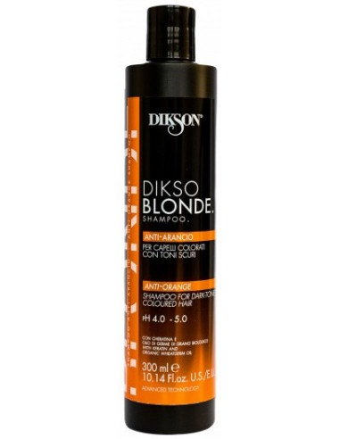 Champú anti naranja tonalizante Dikso Blonde Dikson