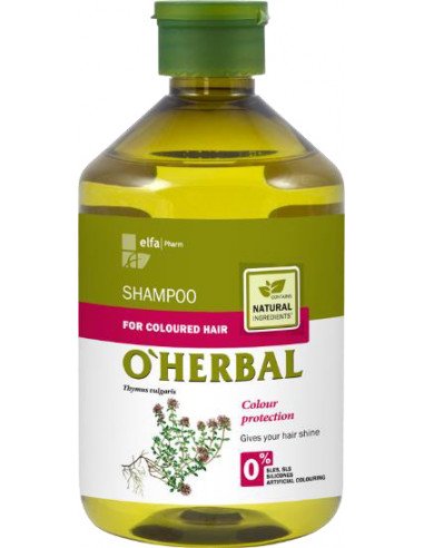 Champú color tomillo O'Herbal