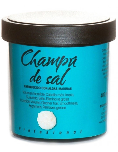 Champú exfoliante sal y algas Belkos