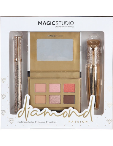 Set maquillaje Diamond Complete Shine Magic Studio