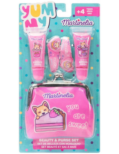 Lip Glosses + monedero Yummy Martinelia