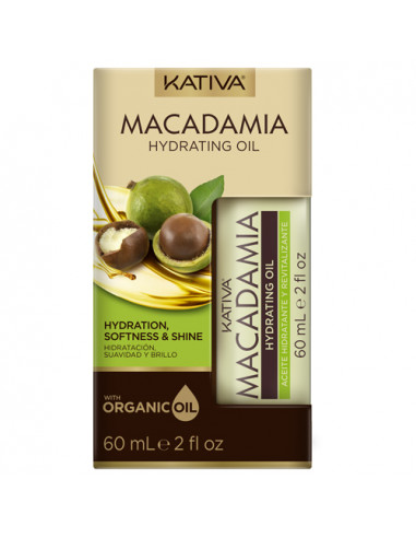 Kativa Macadamia Hydrating Oil aceite hidratante