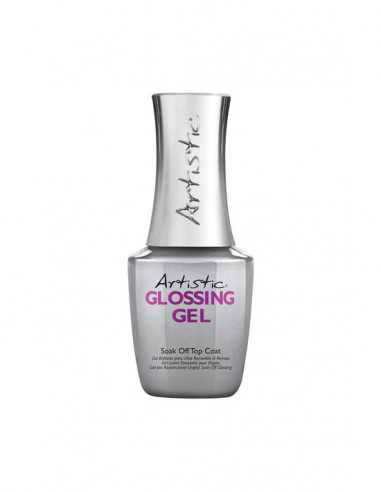 Colour Gloss Glossing Gel Top Coat Artistic Nails