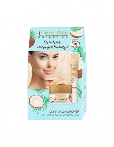 Pack Rich Coconut crema facial y contorno de ojos