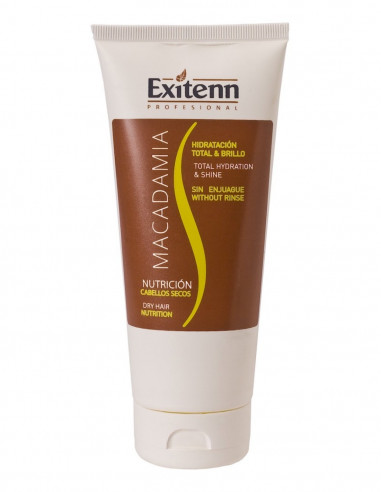 Mascarilla sin aclarado macadamia Exitenn 200 ml