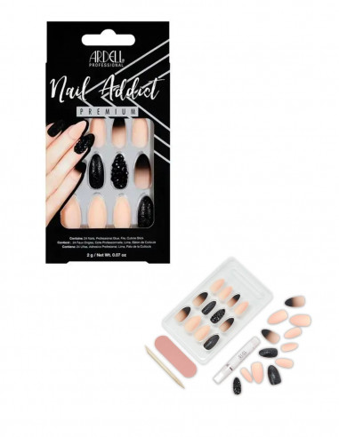 Ardell Nail Addict Fantasy Nude Light Crystal