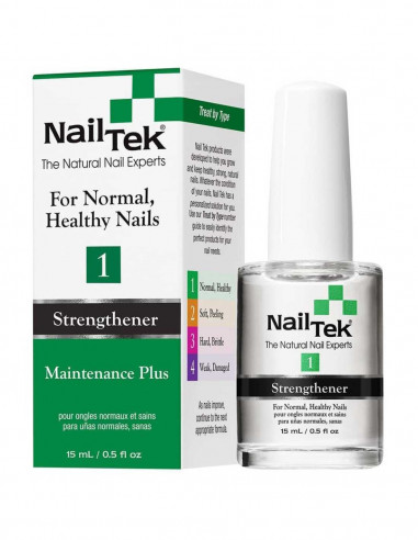 Tratamiento Fortalecedor 1 Maintenance Plus Nail Tek 15 ml