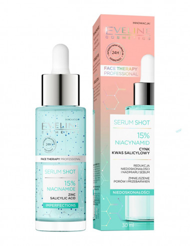 Serum Shot 15% Niacinamida Eveline 30 ml