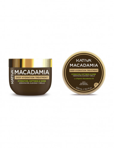 Mascarilla hidratante Macadamia Kativa 300 ml