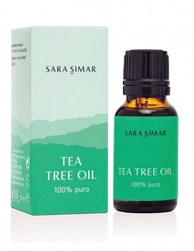 Aceite árbol de té 100% puro Sara Simar 15 ml