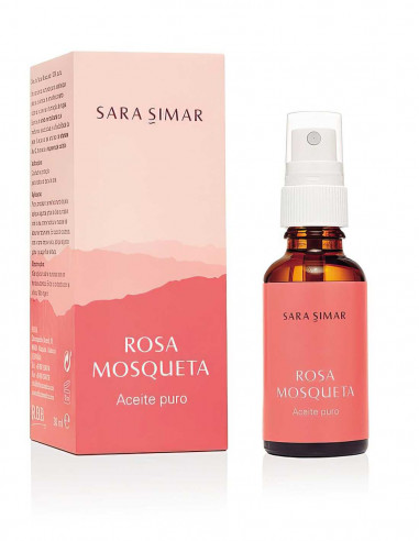 Aceite rosa mosqueta 100% puro Sara Simar 30 ml