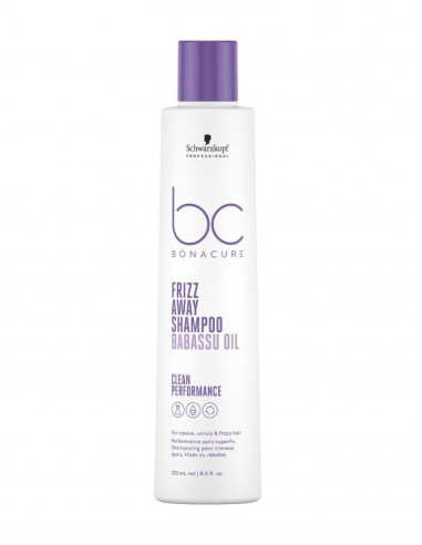 Champú Bonacure Frizz Away Schwarzkopf Professional 250 ml