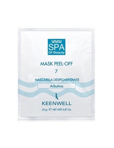 Mascarilla Peel Off despigmentante nº7 Keenwell