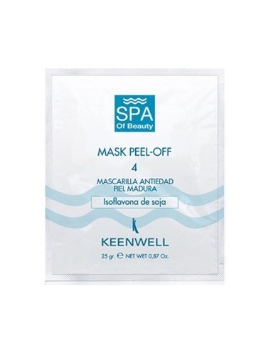 Mascarilla Peel Off antiedad nº4 sobre monodosis Keenwell