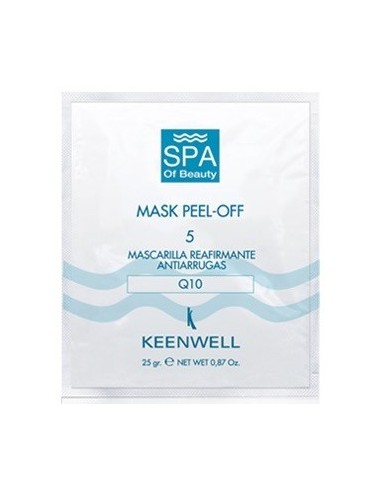 Mascarilla Peel Off reafirmante nº5 sobre monodosis Keenwell