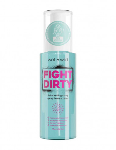 Fijador de maquillaje Fight Dirty Detox Setting Wet n Wild 65 ml