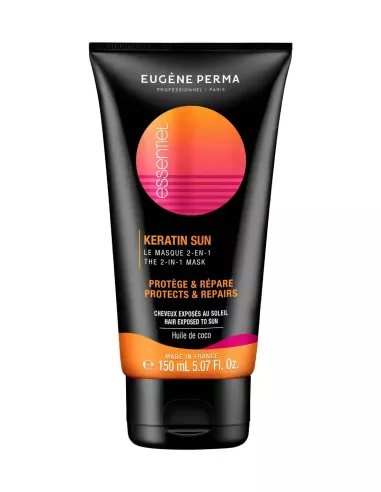 Mascarilla Keratin Sun 2 en 1 Essentiel Eugene-Perma Professionnel 150 ml