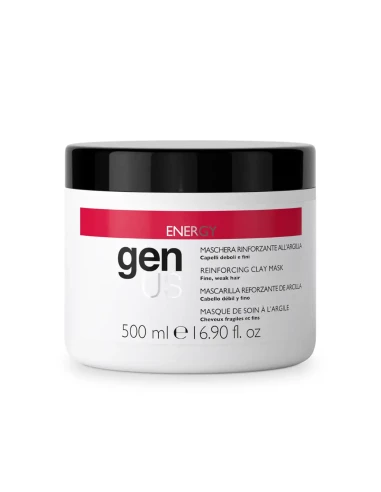 GenUs Mascarilla Reforzante De Arcilla Energy 500 ml