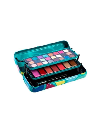 Estuche Maquillaje Lata Now Love