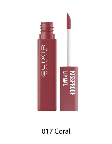 Elixir Kiss Proof Labial Líquido Mate